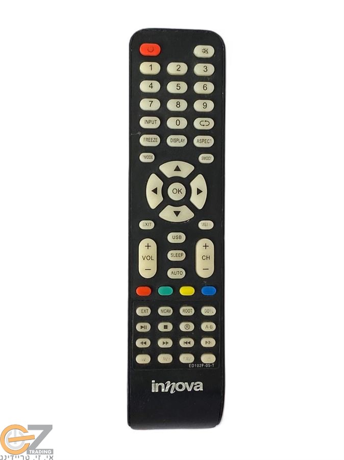 תחליף שלט אורגינל לטלוויזיה אינובה INNOVA