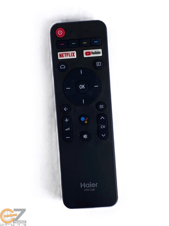 שלט חלופי לטלוויזיה הייר HAIER  עם NETFLIX ו-YOUTUBE!