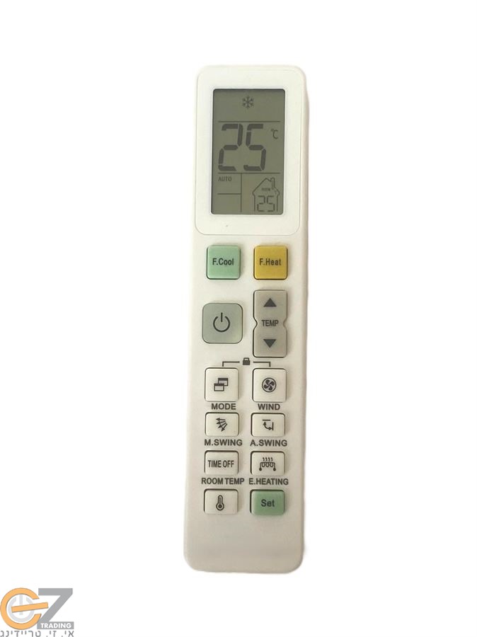 שלט רחוק - שלט אוניברסלי למזגנים עם פונקציה I FEEL